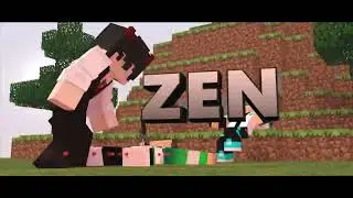 Intro Minecraft : Zen (Cinema4D + After Effects) [Template By &bull;EnderGFX 実務者&bull;]