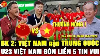 💖U23 TRUNG QUỐC TỬ THỦ LẬP KỲ TÍCH, HLV KIM NHẬN THƯỞNG NÓNG TỪ BẦU ĐỨC, HLV KIM PHÁT BIỂU GÂY SỐC