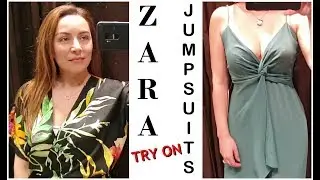 ZARA FASHION GUIDE-THE SUMMER JUMPSUITS COLLECTION-NEW OUTFITS/AUGUST 2019