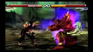 TEKKEN 5 | ULTRA HARD | STORY BATTLE | BABARYK VS JINPACHI