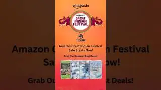 Sale is LIVE! 🚨 | Grab Our Books at Best Deals! | Amazon Great Indian Festival Sale