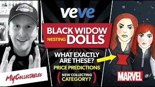 Marvel's Black Widow Nesting Doll on Veve! New Collecting Category? Price Predictions and Review!