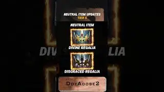 DIVINE REGALIA - Neutral TIER 5 Patch 7.39 Dota2 #dota2update