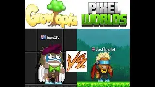 Growtopia VS Pixel Worlds