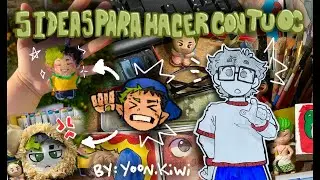 🪲5 IDEAS para HACER con TU OC o PERSONAJE FAV 🪲|| BY: Yoon kiwii 🪲‼️