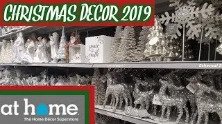AT HOME STORE CHRISTMAS 2019 PART 1 **4K** | SNEAK PEAK | SHOP WITH ME