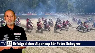 MOTOR TV22: Erfolgreiches Motocross-Wochenende f&uuml;r Peter Scheyrer beim Alpencup in Kundl