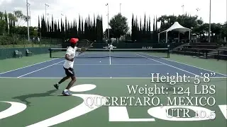Daniel Alfaro - College Tennis Recruiting Video - Fall 2021