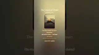 The Council of Elrond (Rock opera)