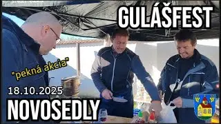 NOVOSEDLY - GUL&Aacute;&Scaron;FEST - 18.10.2025 - PEKN&Aacute; AKCIA
