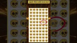 Find the ODD One Out | Emoji Quiz | Easy, Medium, Hard #emojigame #spotthedifferencegam #quiz