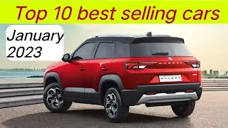Top 10 best selling cars in January 2023 | best selling cars| most popular cars in India #carsales