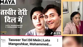 Song Tasveer Teri Dil Mein Movie Maya Singers  Mohammad Rafi And Lata Mangeshkar 