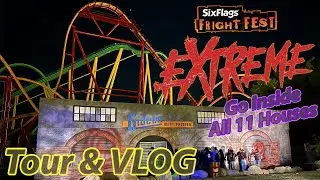 Fright Fest Extreme at Six Flags Magic Mountain | 2024 Tour & VLOG