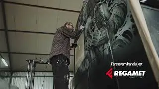 Malowanie ciężarówki aerograf   /  Made in Poland