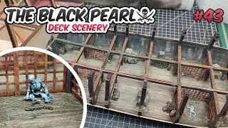 The Black Pearl model ship - part 43