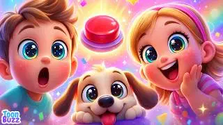 Oops Button Song | Funny Kids Song | 3D Nursery Rhyme for Toddlers, Babies & Preschool Learning