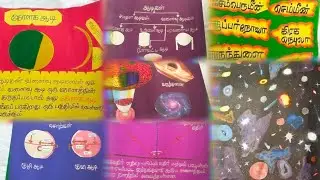 B.ed Physical Science| Display charts for Commission| level 2| Unit 9 Universe| Ananthi