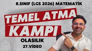 8.Sınıf(LGS 2026) Temel Atma GARANTİLİ Kamp 👉 OLASILIK | 27.Video