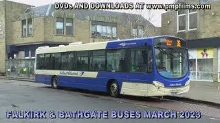 BATHGATE AND FALKIRK BUSES MARCH 2023