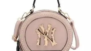 New Round Handbags for Women 2020 Circle Small Shoulder Bag Ladies Luxury Designer Purses Hand Ba...
