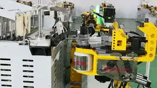 Auto loading bending machine CNC pipe bender tube bending M&aacute;quina dobladora autom&aacute;tica de tubos
