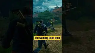 Использование танка в DLC The Walking Dead x World War Z