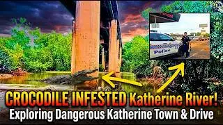 Would You LIVE Here? Australia’s Most DANGEROUS River & Town | Crocodiles & Crime (Katherine NT) 4K