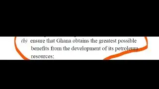 Action on Ghana's Oil and Gas Fiscal Regime