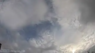 Day Time Lapse 25th January 2026