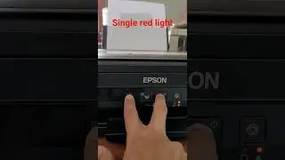 Epson L210,L380,L3110 Red Light #Inklevelreset ink level reset