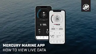 Mercury Marine App Video #7 &ndash; Live Data