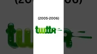 Evolution Of Twitter Logo (2005 to 2025) #evolution #twitter #history #twitterlogo #shorts #viral