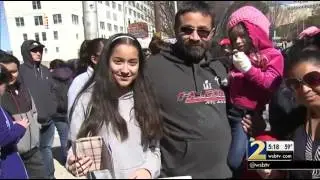 A Day Without Immigrants  protests US immigration policy