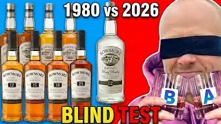 Ślepy test whisky - BOWMORE stare vs nowe BLIND TASTING