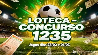 Pr&oacute;ximos Jogos - Grade Loteca Concurso 1235 | Resultado do nosso bol&atilde;o Concurso 1234