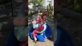 Kids meet with their favorite Disney characters.