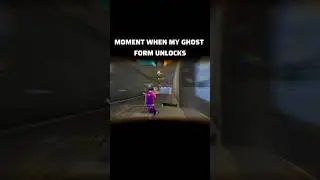 GHOST FORM ☠️ #ultrasilentgamer #freefire #shorts