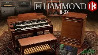 IK Multimedia HAMMOND B-3X Organ Plugin/Program Features Preset Sound Demo TOTAL STUDIO 4 MAX Bundle