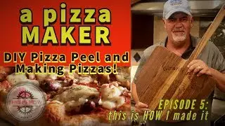 a pizza MAKER.  DIY Scrap Wood Pizza Peels, and actual Pizza!