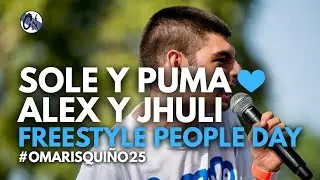 (MIAU 😼) SOLE Y PUMA 💙 ALEX Y JHULI - FREESTYLE PEOPLE DAY 🫂 #OMARISQUI&Ntilde;O25