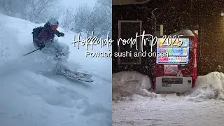 Hokkaido powder skiing road trip 2025