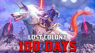 I Spent 100 Days on Ark Lost Colony... Here's What Happened