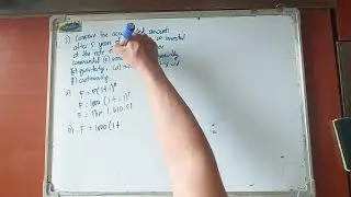Continuous Compounding and Discrete Payments