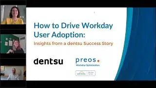 Webinar: Learn how to increase Workday user adoption -  insights from a dentsu success story