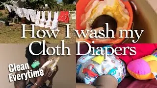 MY CLOTH DIAPER WASH ROUTINE