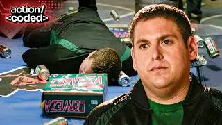 22 jump street (2014) - schmidt and jenko are tripping way too hard for this stakeout