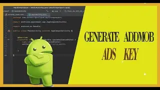 How to generate AdMob ads ID