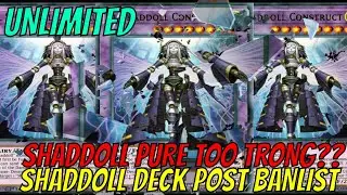 [NEW] SHADDOLL PURE DECK 10/2019 | Post October Banlist | SHADDOLL FULL POWER!!