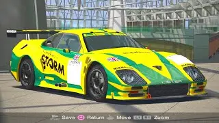 Gran Turismo 4 Lister Storm V12 Race Car 884HP Le Mans Race